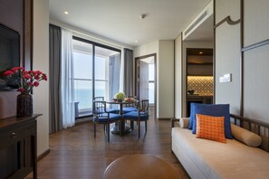 Family Suite | Living area | LCD TV - Mandala Cham Bay Mui Ne (Phan Thiet)