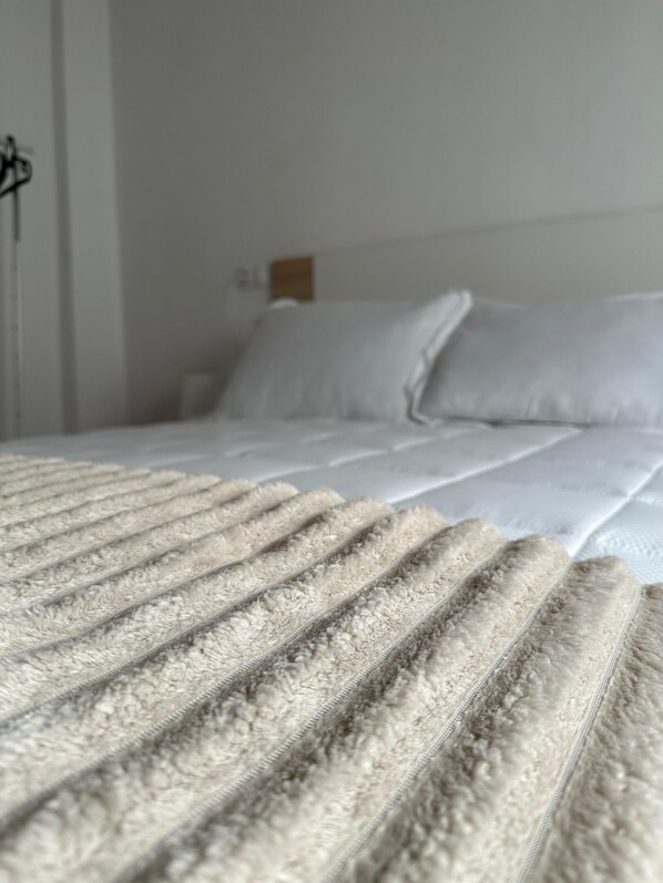 2 slaapkamers, een strijkplank/strijkijzer, wifi, beddengoed