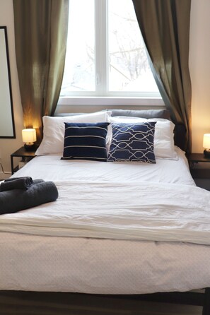 3 habitaciones, wifi gratis y ropa de cama 