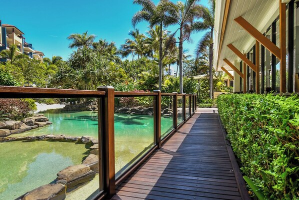 Enceinte de l’hébergement