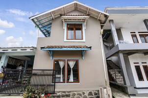 Fachada de la propiedad
