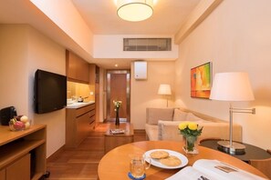 Living area - CHI Residences 314 (Kowloon)