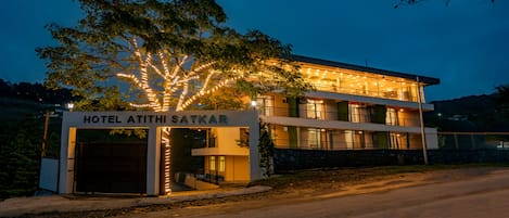 Fassade der Unterkunft