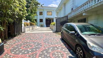 Majoituspaikan julkisivu