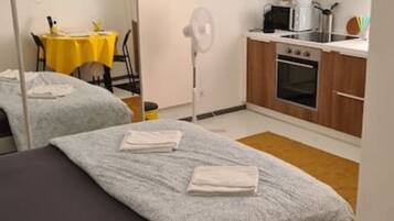 1 Schlafzimmer, kostenloses WLAN, Bettwäsche