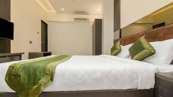 Wifi gratis y ropa de cama