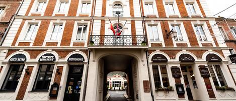 Voorkant van accommodatie