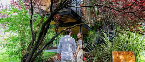 Façade de l’hébergement