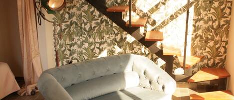 Villa Luxe | Coin séjour | Station d'accueil iPod