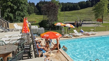 Seasonal outdoor pool