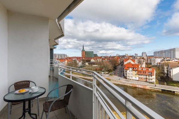 Outdoor dining - Nad Parsęta 7 | Unique Apartment | Desk (Kolobrzeg)