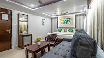 In-room safe, desk, iron/ironing board, rollaway beds