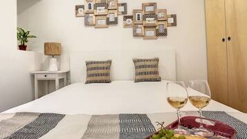 1 Schlafzimmer, Reisekinderbett, kostenloses WLAN, Bettwäsche