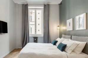 2 habitaciones, cuna de viaje, wifi y ropa de cama 