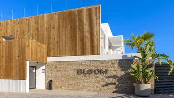 Fassade der Unterkunft