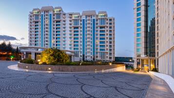 Majoituspaikan julkisivu