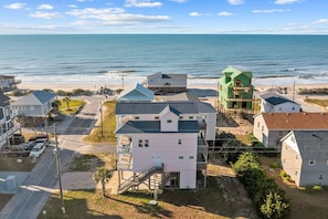 Exterior - 4BR / 3.5BA House - Ocean and Sound View House - Sleeps 8 (North Topsail Beach)