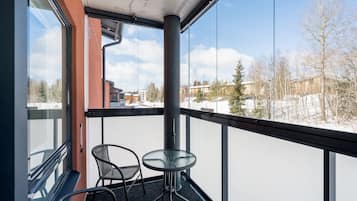 Standard-Apartment, 2 Schlafzimmer, Balkon | Balkon