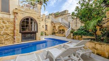 Indoor pool, a heated pool