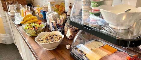 Desayuno completo incluido todos los días