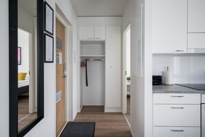 Family Apartment | Blackout drapes, soundproofing, iron/ironing board, free WiFi