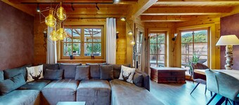 Vacation living for the whole family directly at the Loisach river