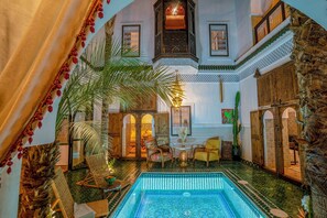 Indoor pool - Riad Villa Saphir (Marrakech)