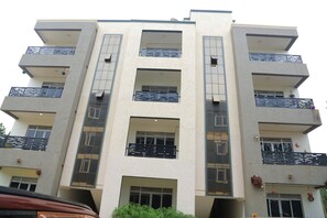 Fassade der Unterkunft