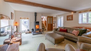 TV, fireplace, DVD player, offices