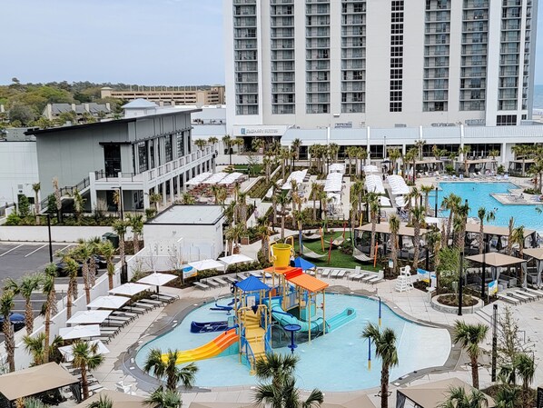 Indoor pool, a heated pool
