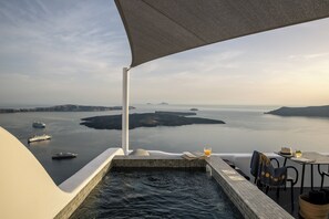 Zeal Dome with hot tub & Caldera View | Terrass/Patio