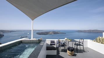 Zeal Dome with hot tub & Caldera View | Terrasse/Patio