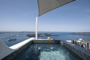 Zeal Dome with hot tub & Caldera View | Terrasse/Patio