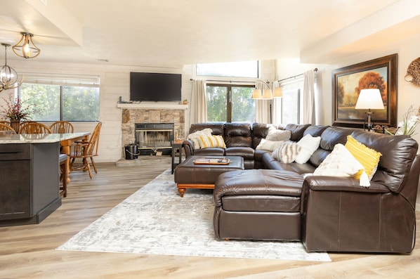 Condo, 3 Bedrooms | Living area - Seven Springs Meadowridge Pet Friendly 3 Bedroom Condo by RedAwning (Champion)