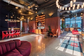 Sala de estar en el lobby