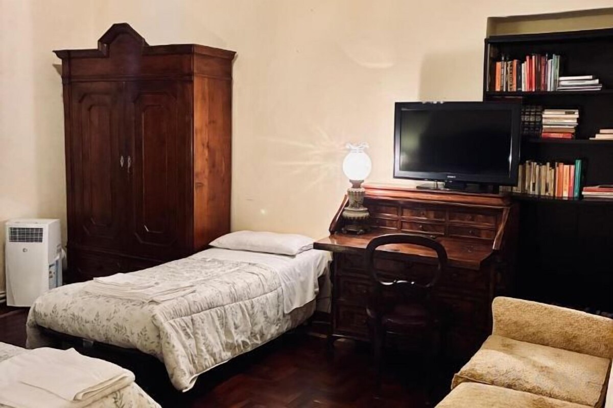 Iron/ironing board (on request), WiFi (free), bed sheets