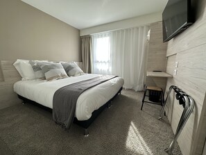 Habitacions insonoritzades, wifi gratuïta i roba de llit