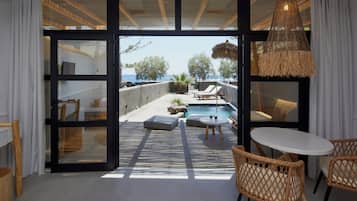 Apocalipsis Suite, Private Heated Pool, Sea View | 1 bedroom, premium bedding, minibar, in-room safe