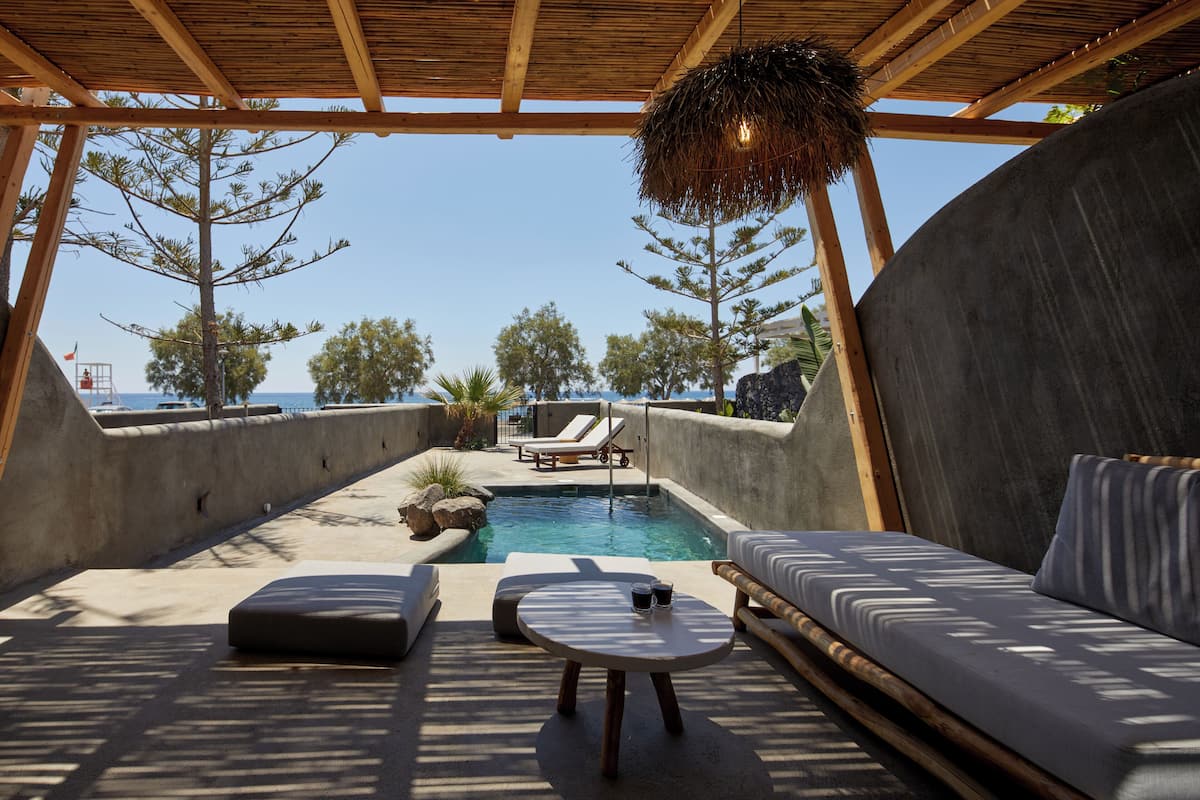 Apocalipsis Suite, Private Heated Pool | View from room