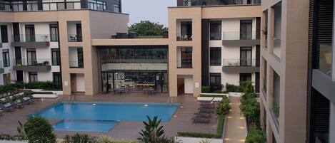 Fassade der Unterkunft