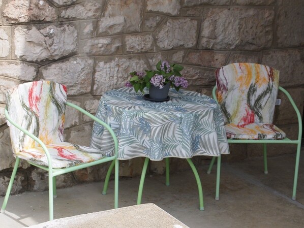 Appartement (One Bedroom Apartment with Terrace) | Terrasse/patio