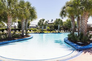 Pool - Gulf View Windmark Escape with Community Pool and Beautiful Beaches (Port St. Joe)