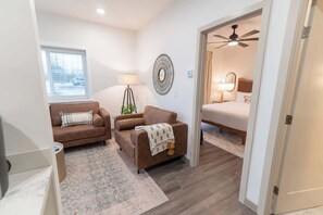 1 室のベッドルーム、アイロン / アイロン台、旅行用ベビーベッド、WiFi