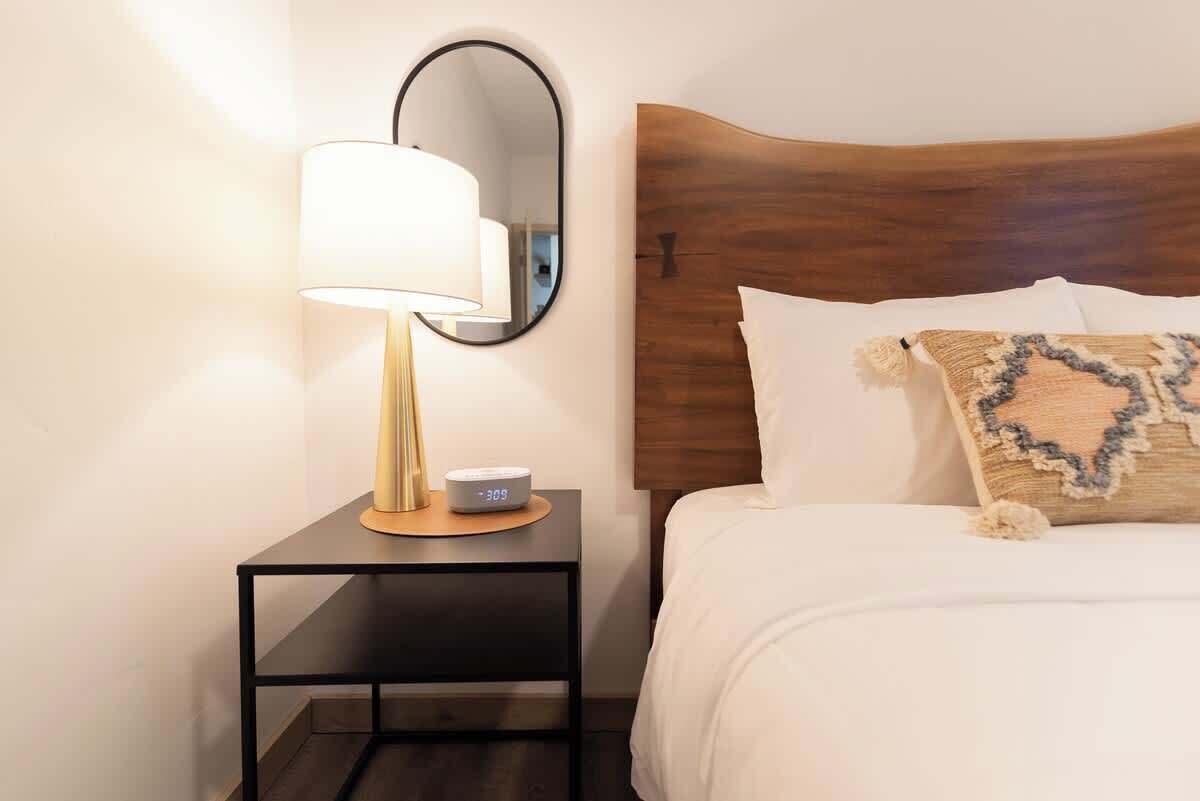 1 bedroom, iron/ironing board, travel crib, WiFi