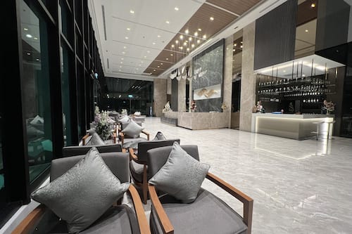 Sitzecke in der Lobby