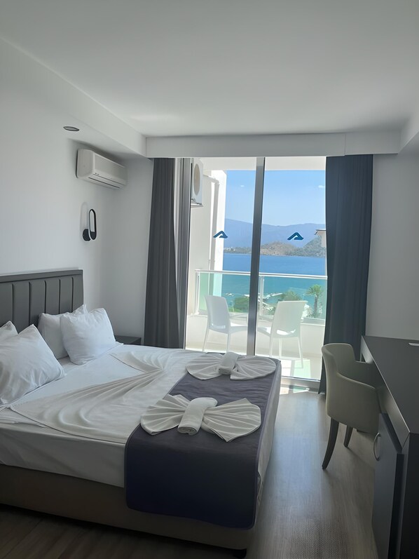 Minibar, ljudisolering, gratis fast internet och sängkläder