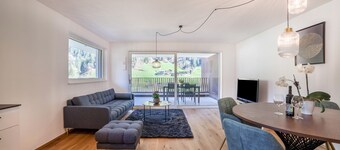 Appartamento 'Sankt Martin' con vista sulle montagne, terrazza privata e Wi-Fi