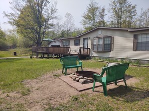 Terrace/patio - Unplugged Relaxation in Northern Michigan<br> (Comins)