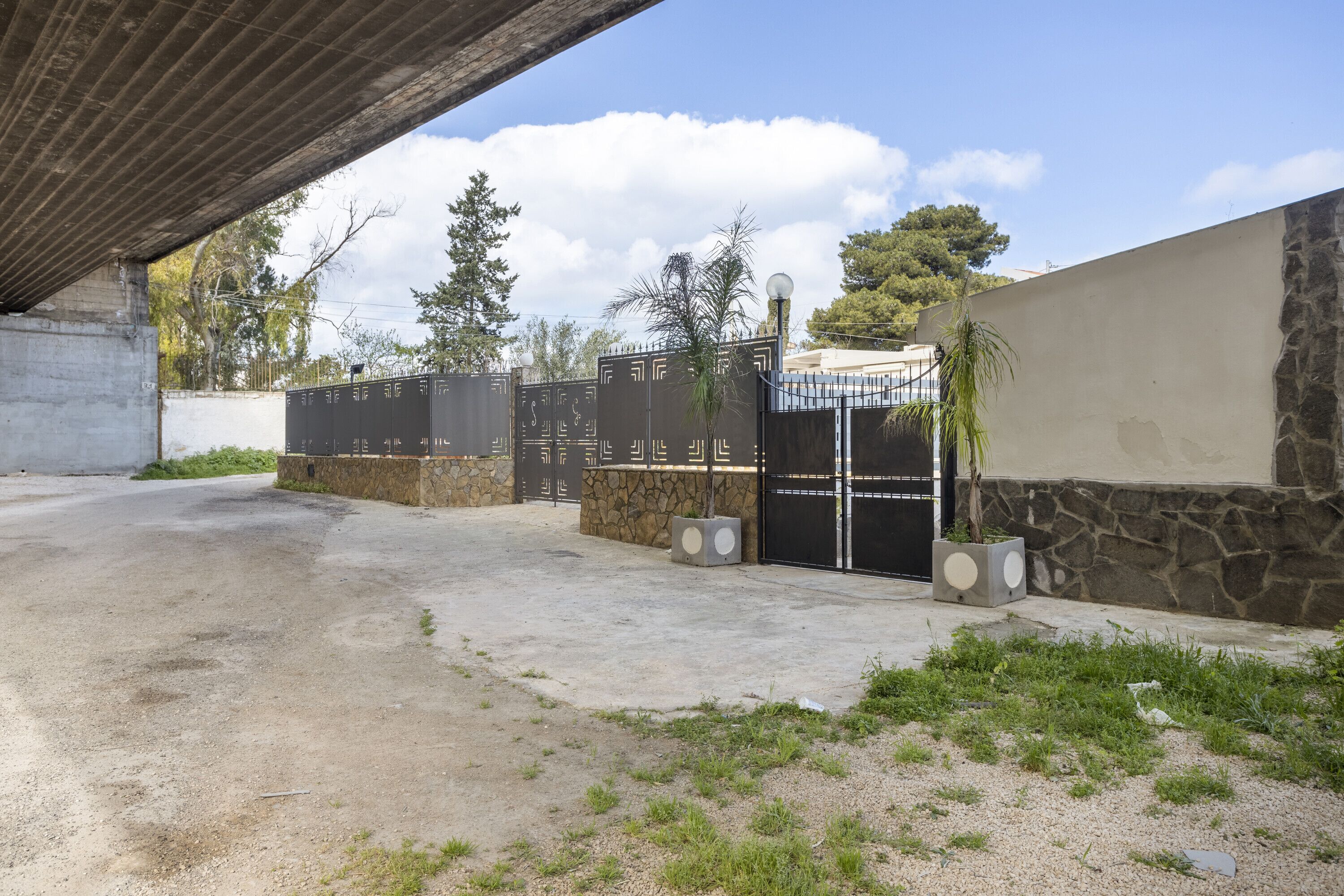 Enceinte de l’hébergement