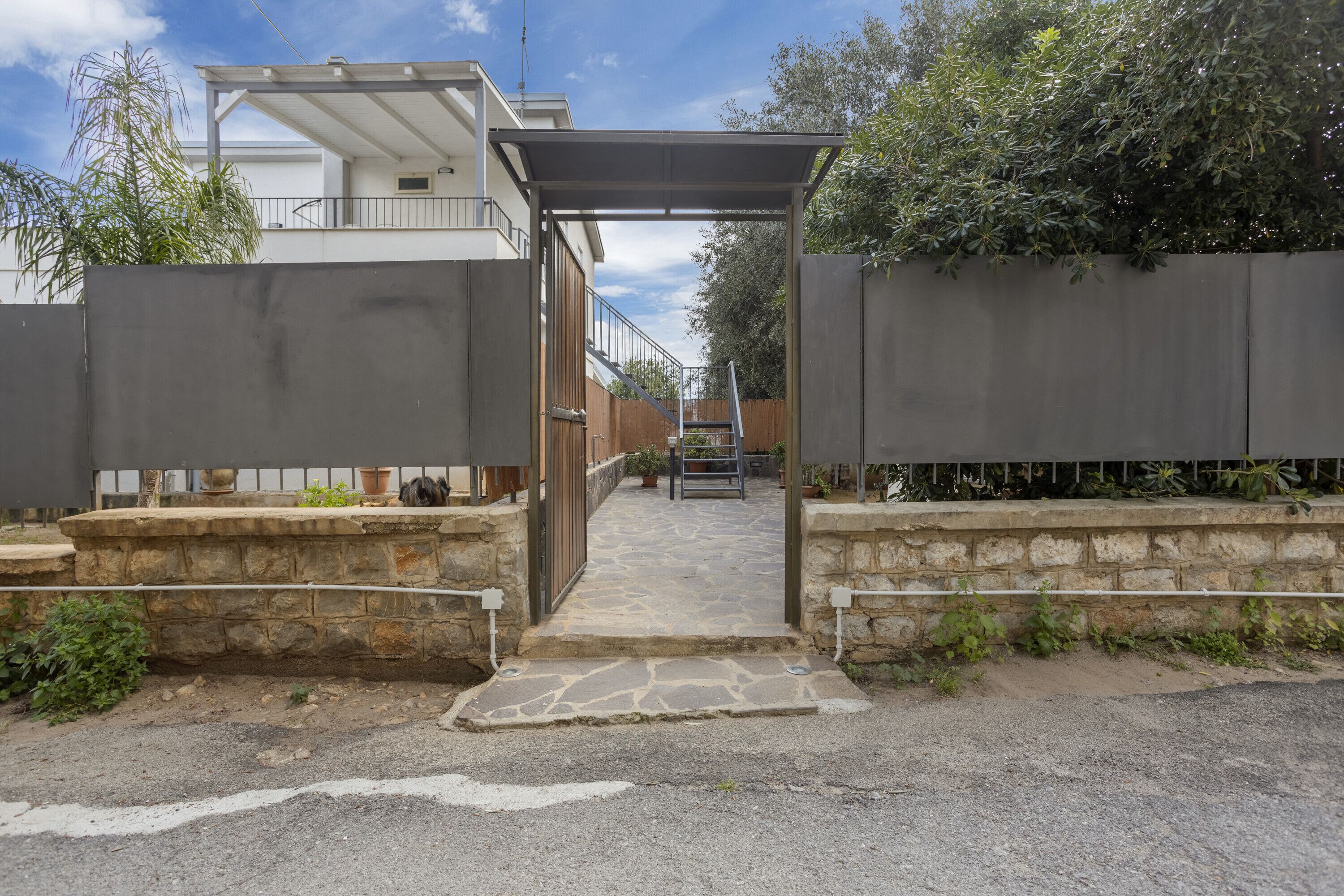 Enceinte de l’hébergement